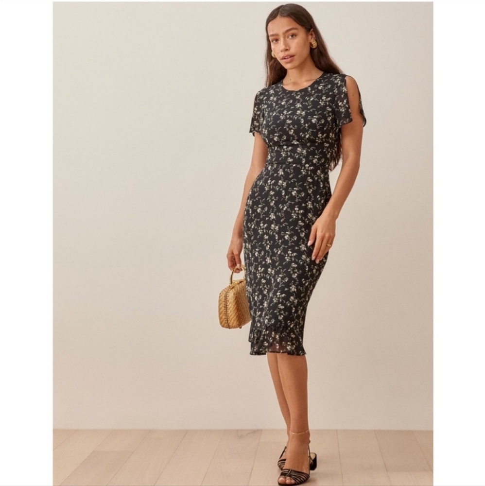 Reformation Marjorie Dress in Lucien